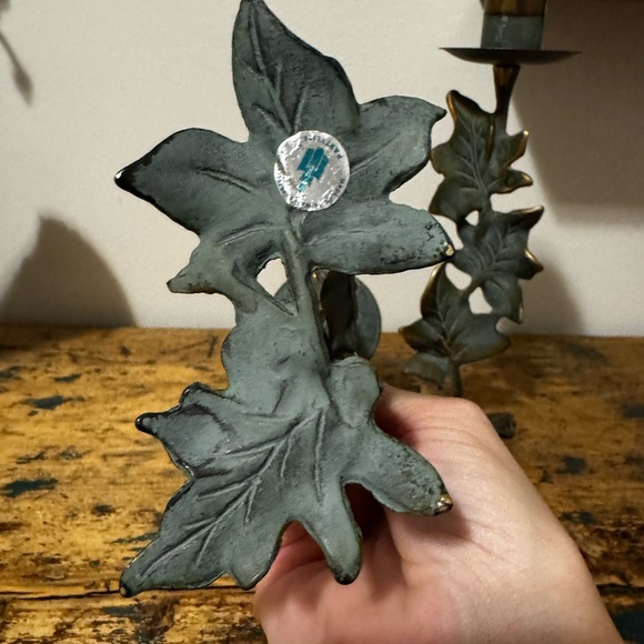 Partylite Verdigris Ivy Candle Holders - Picture 5 of 5
